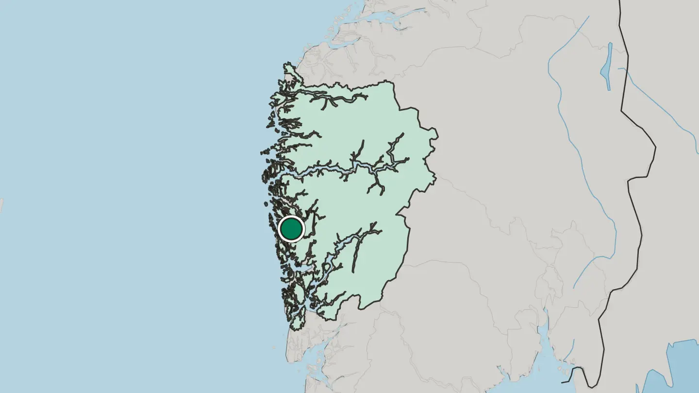 Map of Frekhaug in Norway