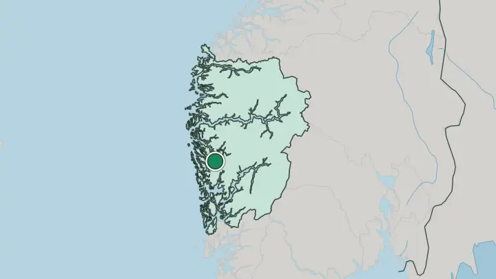 Map of Lonevåg in Norway