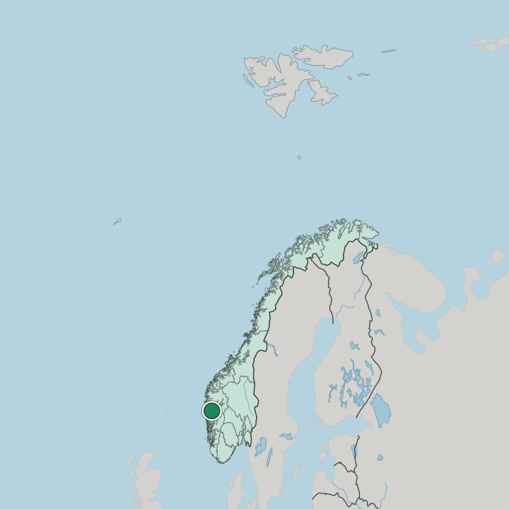 Map showing Mo — In Norway