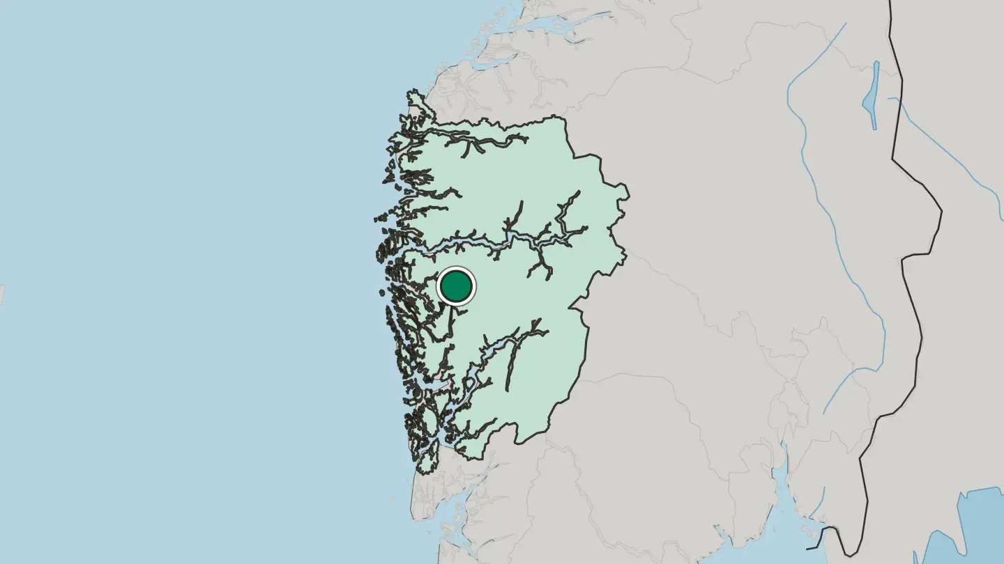 Map of Mo in Norway