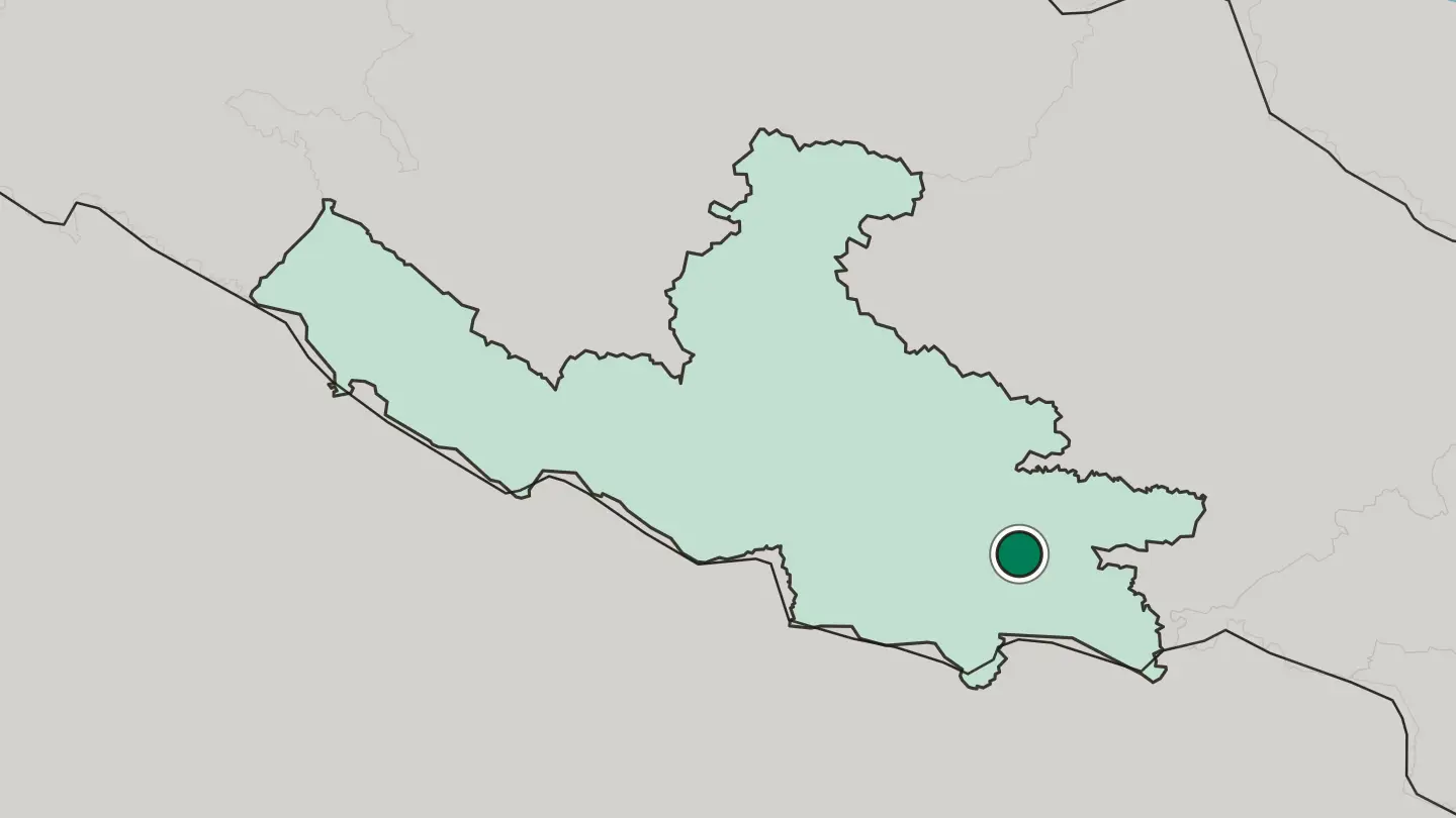 Map of Butwāl in Nepal