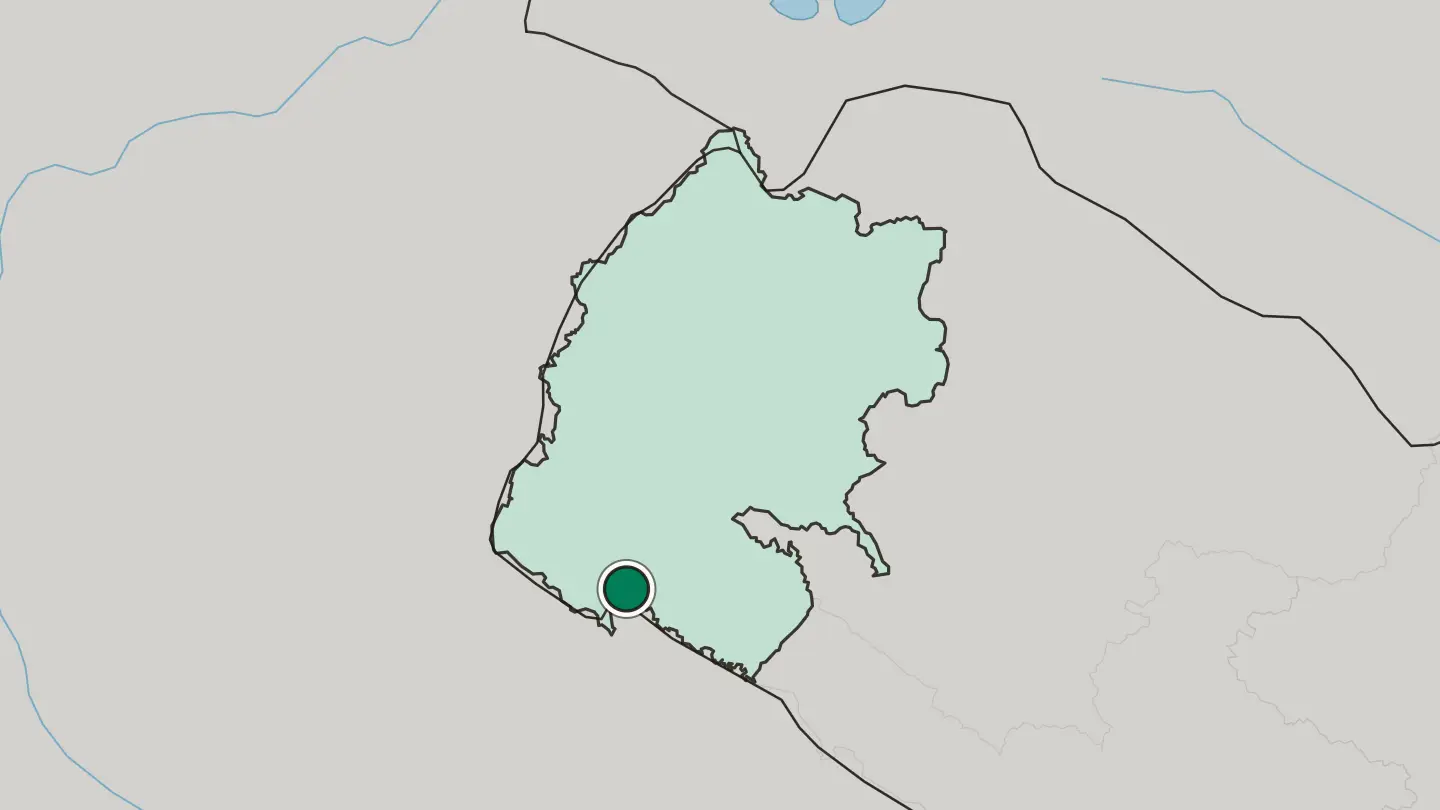 Map of Dhangaḍhi̇̄ in Nepal