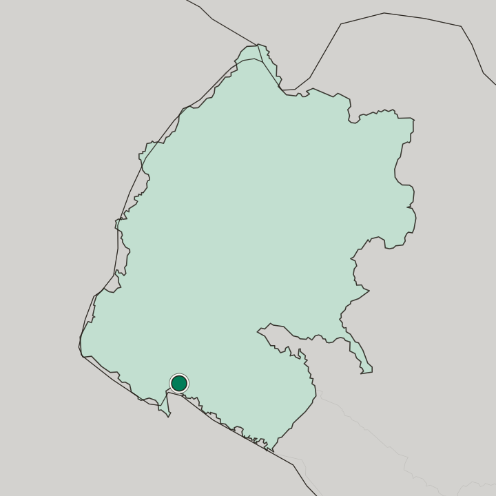 Map showing Dhangaḍhi̇̄ — In Sudurpashchim Pradesh