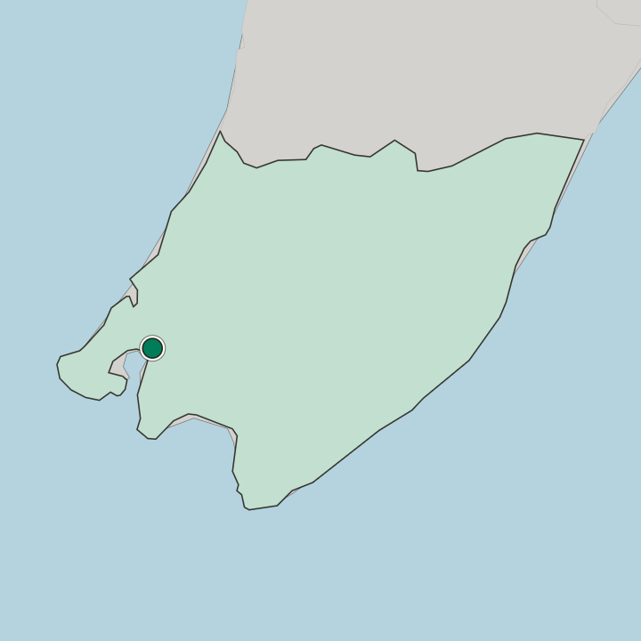 Map showing Lower Hutt — In Wellington