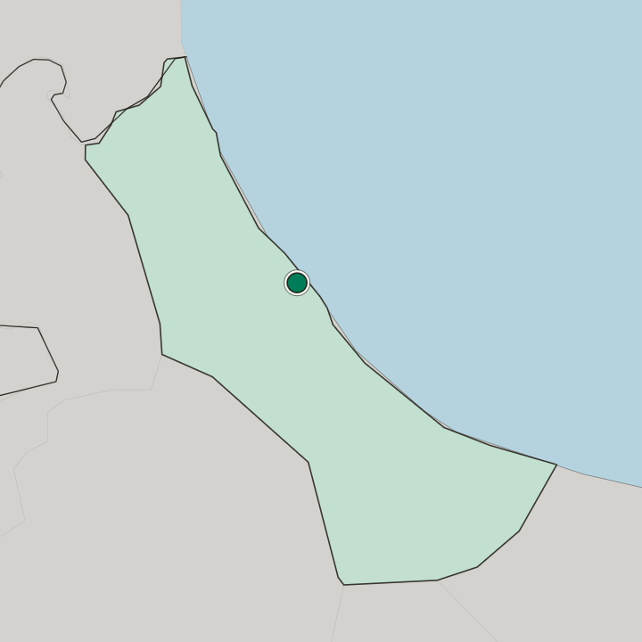 Map showing Sohar — In Al Batinah North Governorate