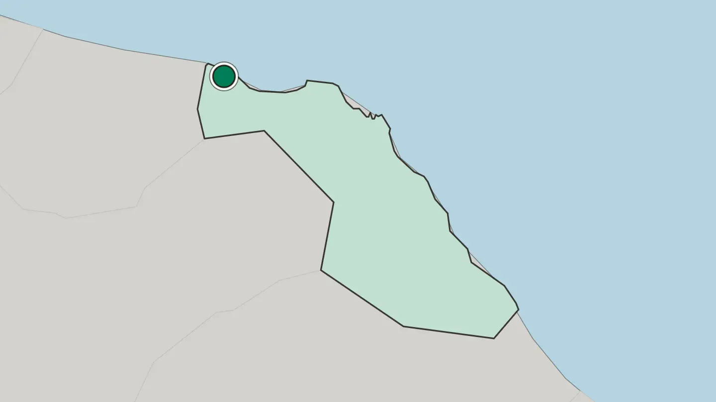 Map of Seeb in Oman
