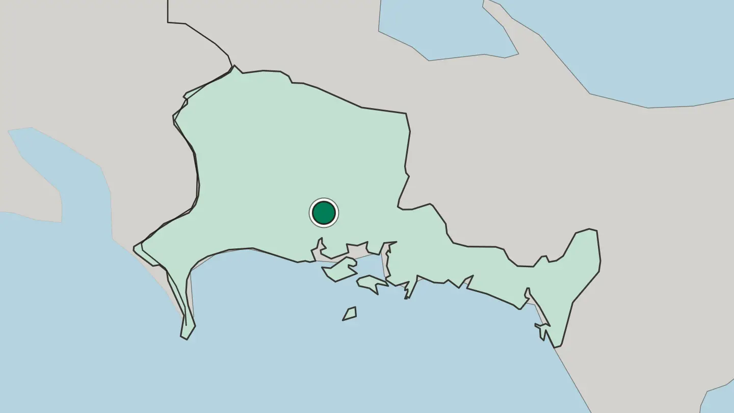 Map of David in Panama