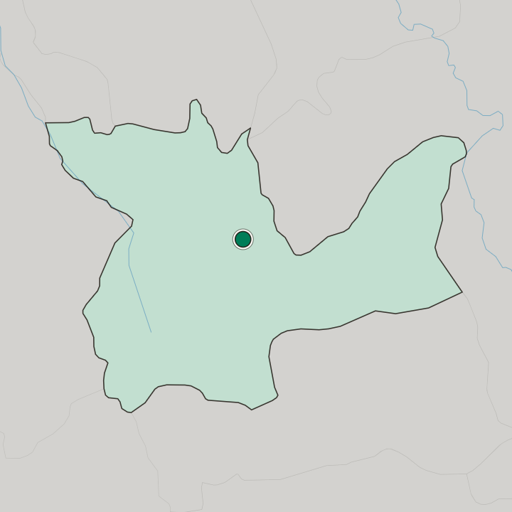 Map showing Tingo María — In Departamento de Huánuco