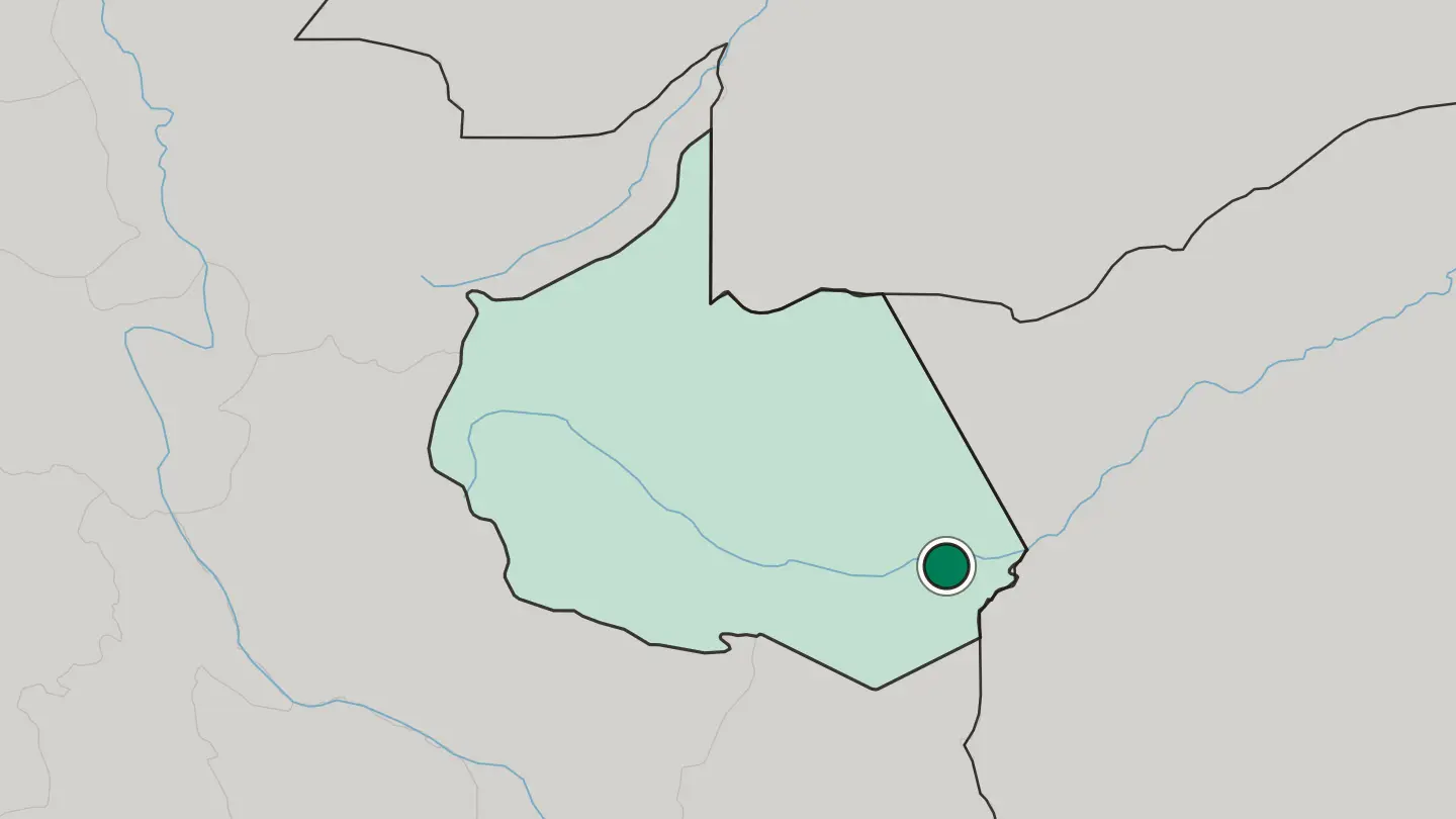 Map of Puerto Maldonado in Peru