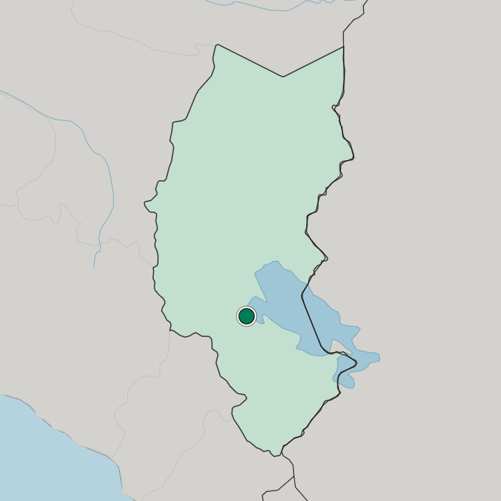 Map showing Puno — In Departamento de Puno