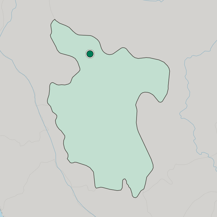 Map showing Moyobamba — In Departamento de San Martín