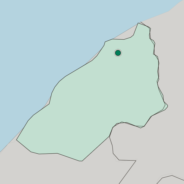 Map showing Tumbes — In Departamento de Tumbes
