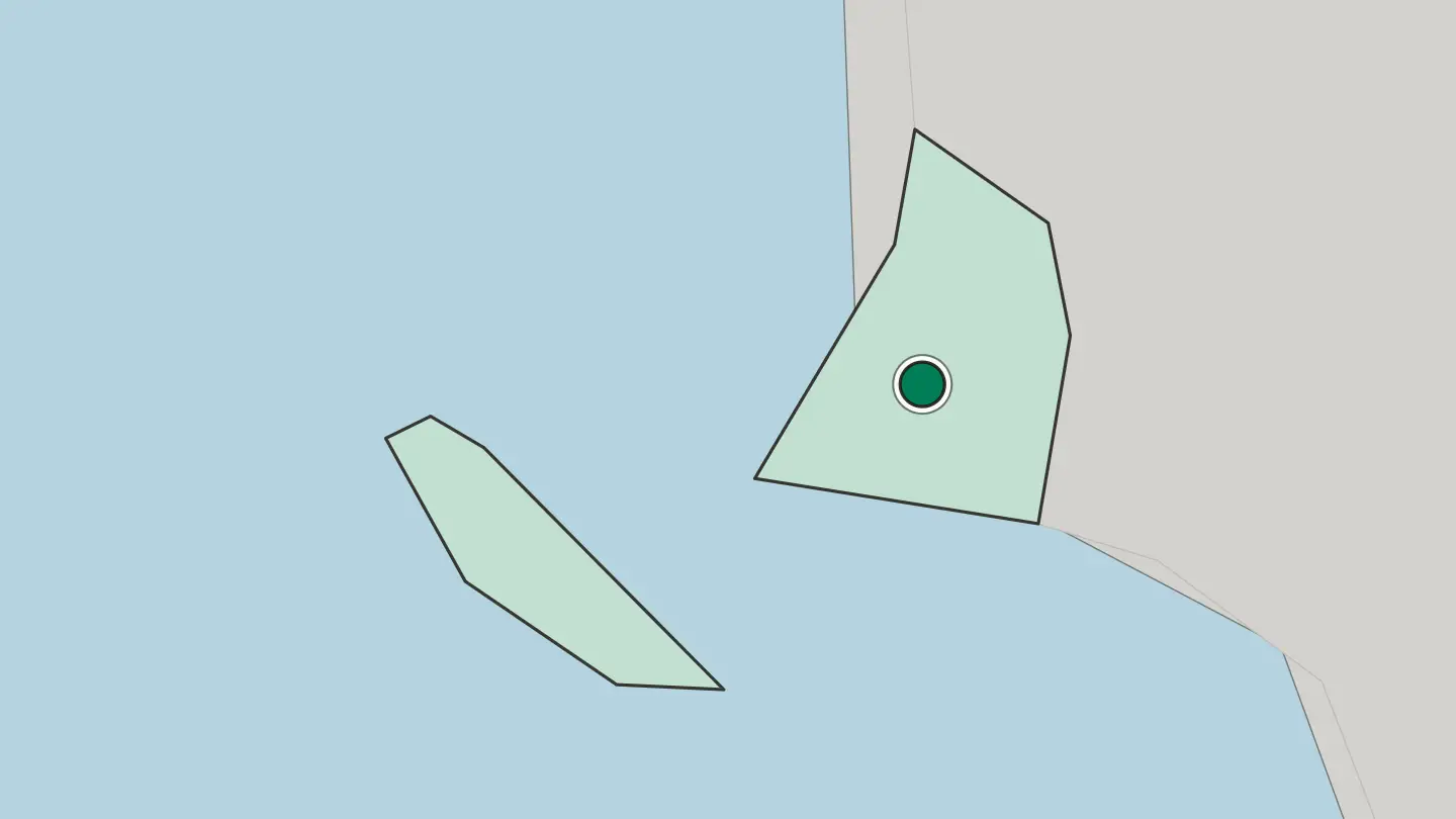 Map of Callao in Peru