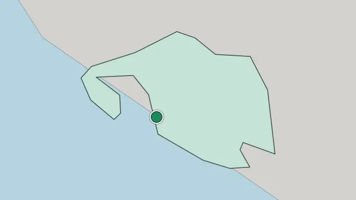 Map of Port Moresby in Papua New Guinea