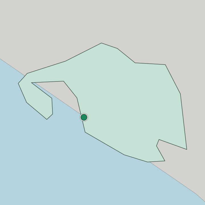 Map showing Port Moresby — In National Capital District