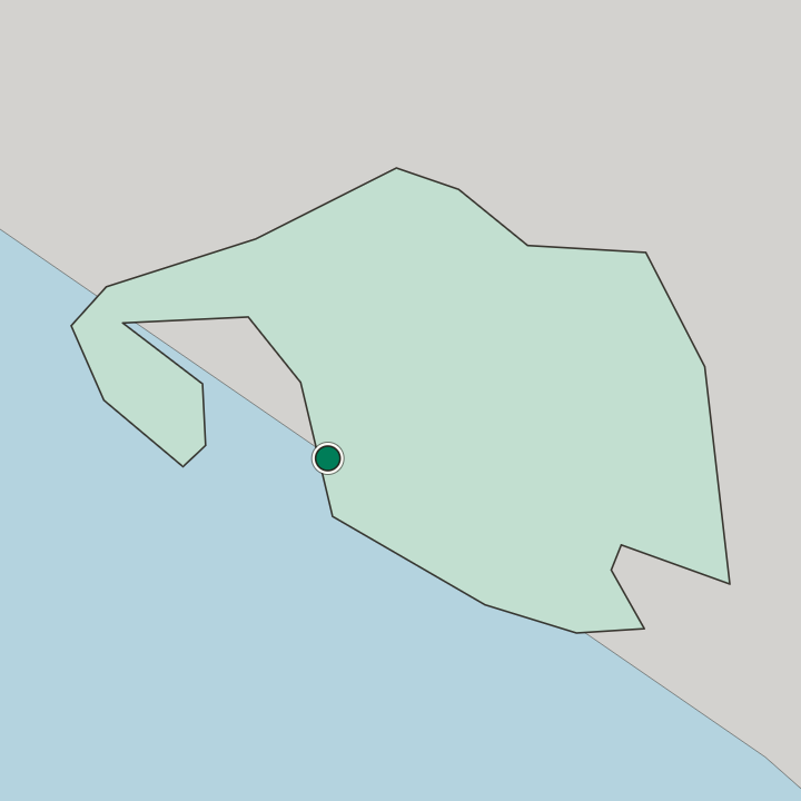 Map showing Port Moresby — In National Capital District