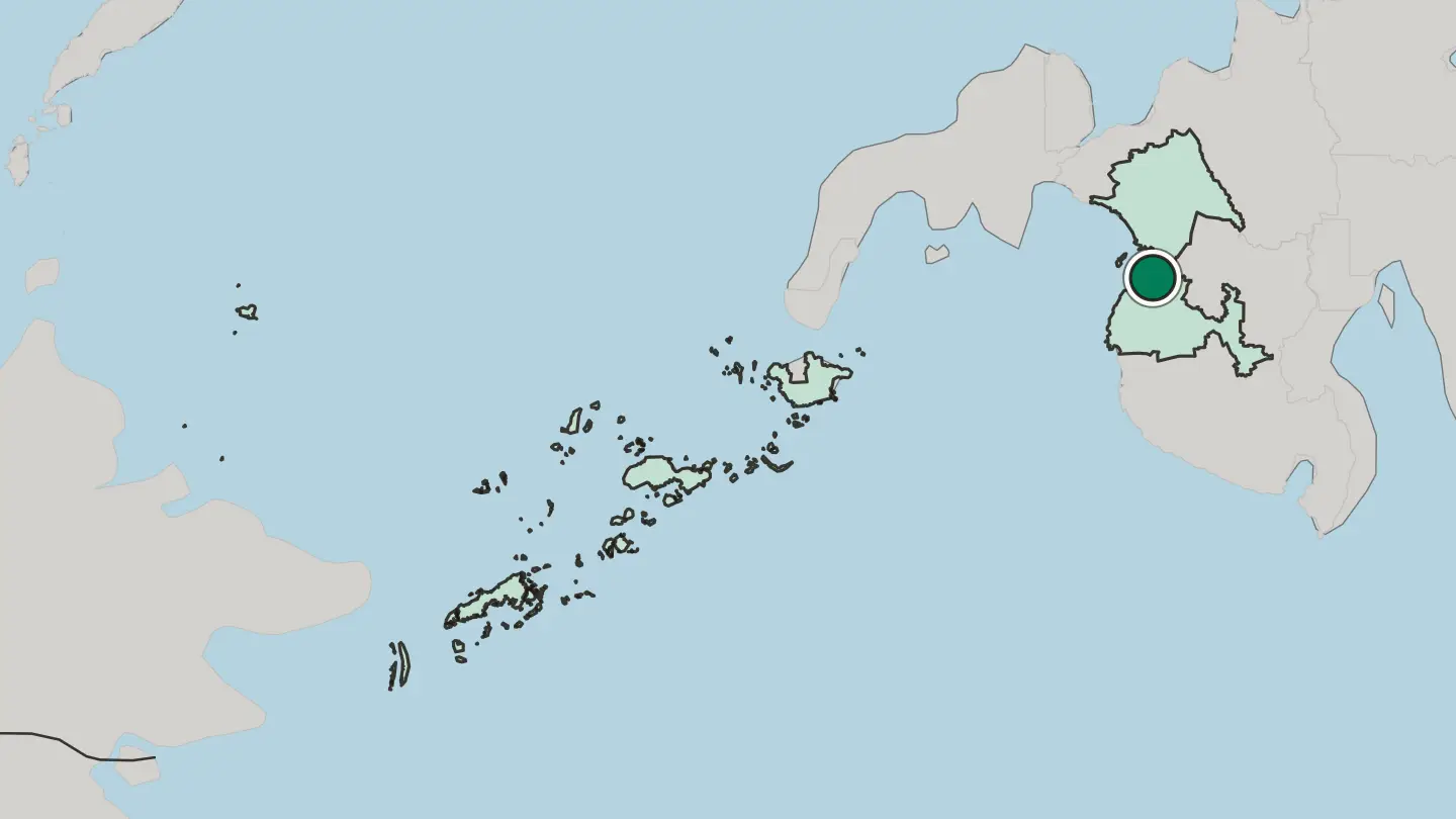 Map of Cotabato in Philippines