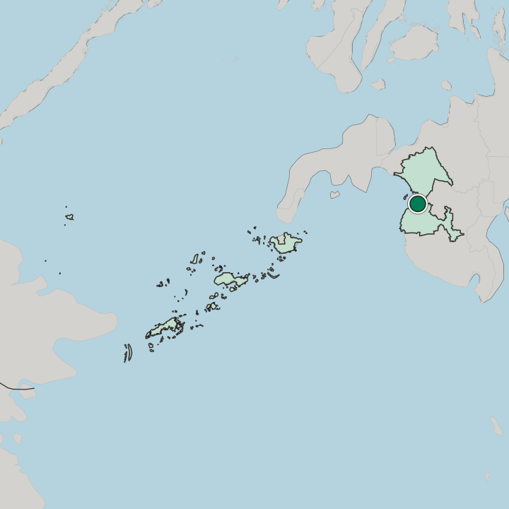 Map showing Cotabato — In Autonomous Region in Muslim Mindanao