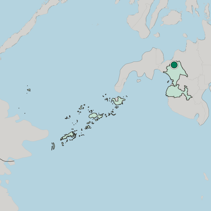 Map showing Marawi City — In Autonomous Region in Muslim Mindanao