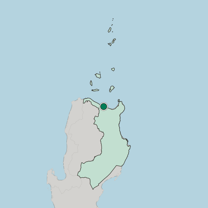 Map showing Aparri — In Cagayan Valley