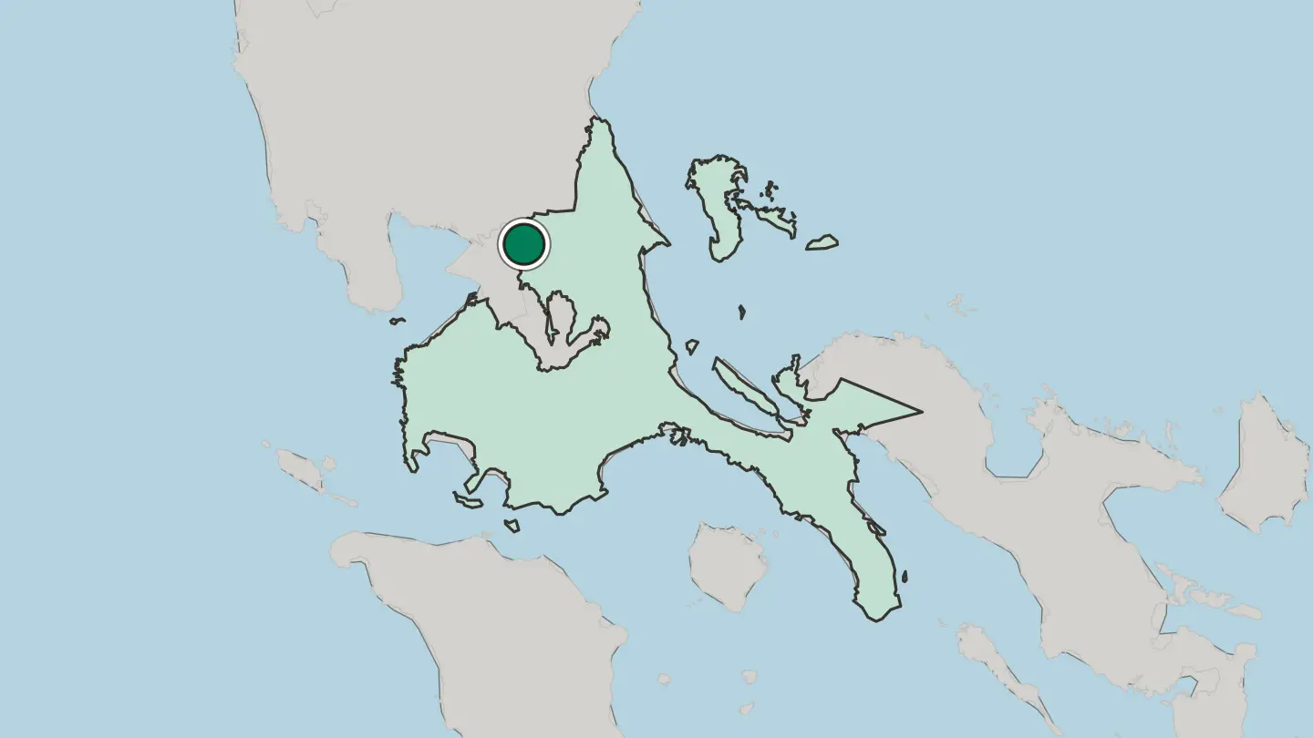 Map of San Mateo in Philippines
