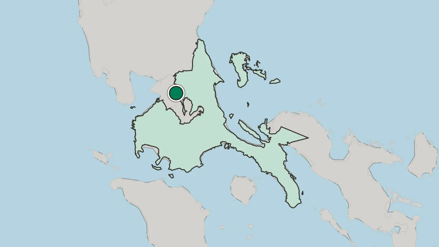 Map of Taytay in Philippines
