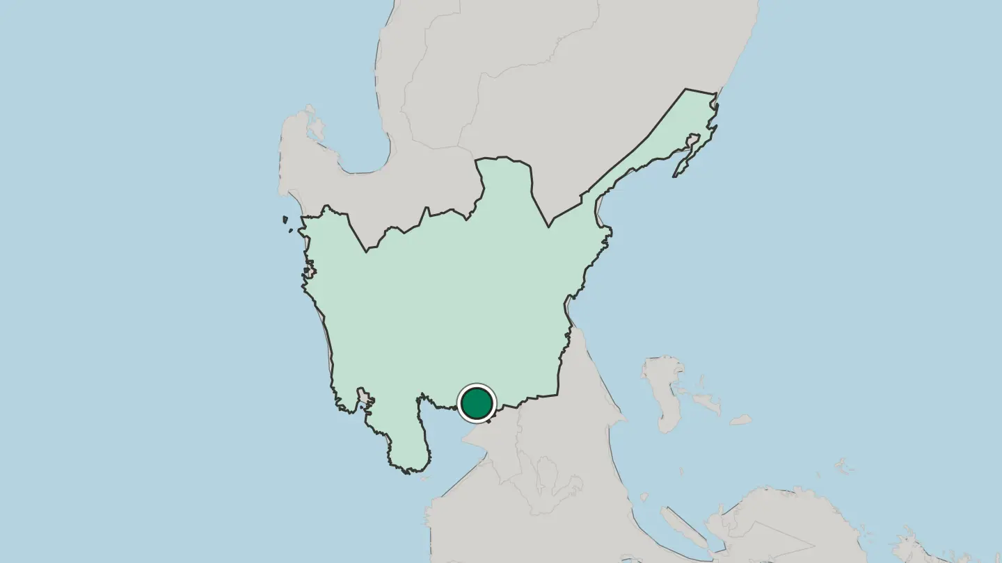 Map of Bulacan in Philippines