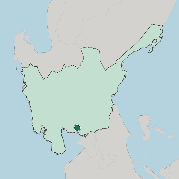 Map showing Malolos — In Central Luzon