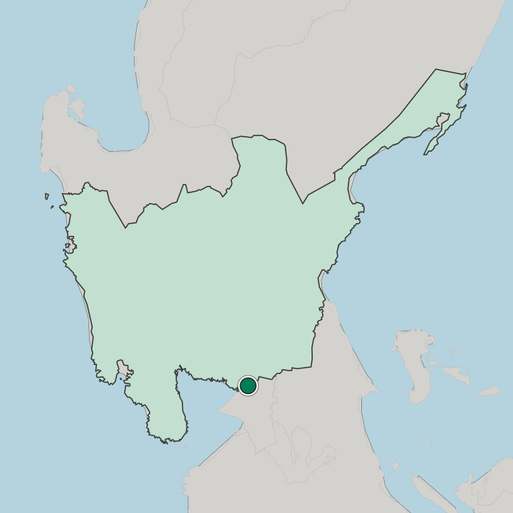 Map showing Meycauayan — In Central Luzon