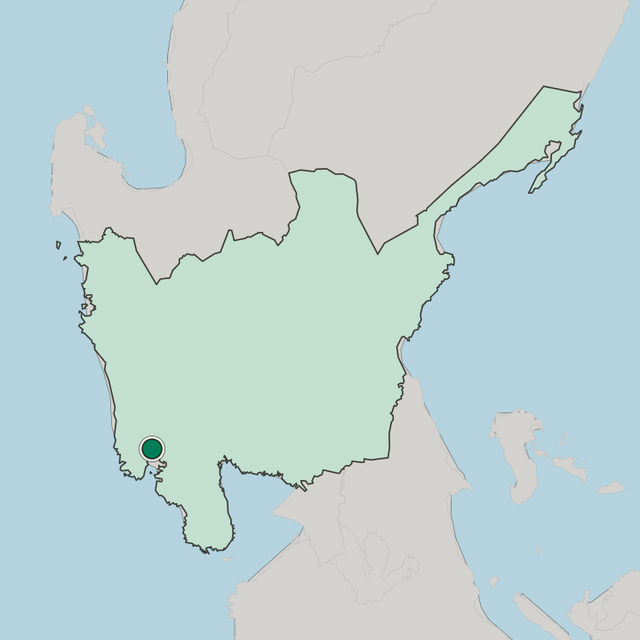 Map showing Subic — In Central Luzon
