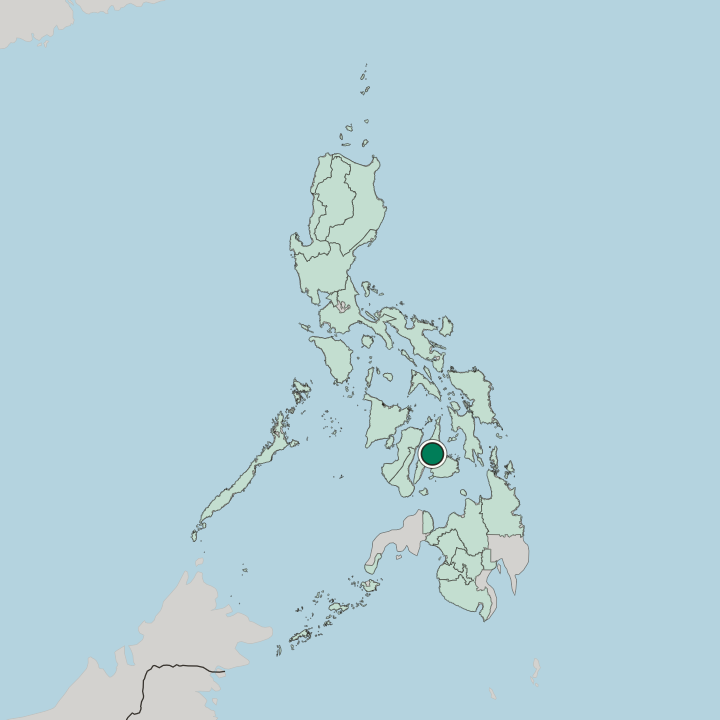 Map showing Talisay — In Philippines