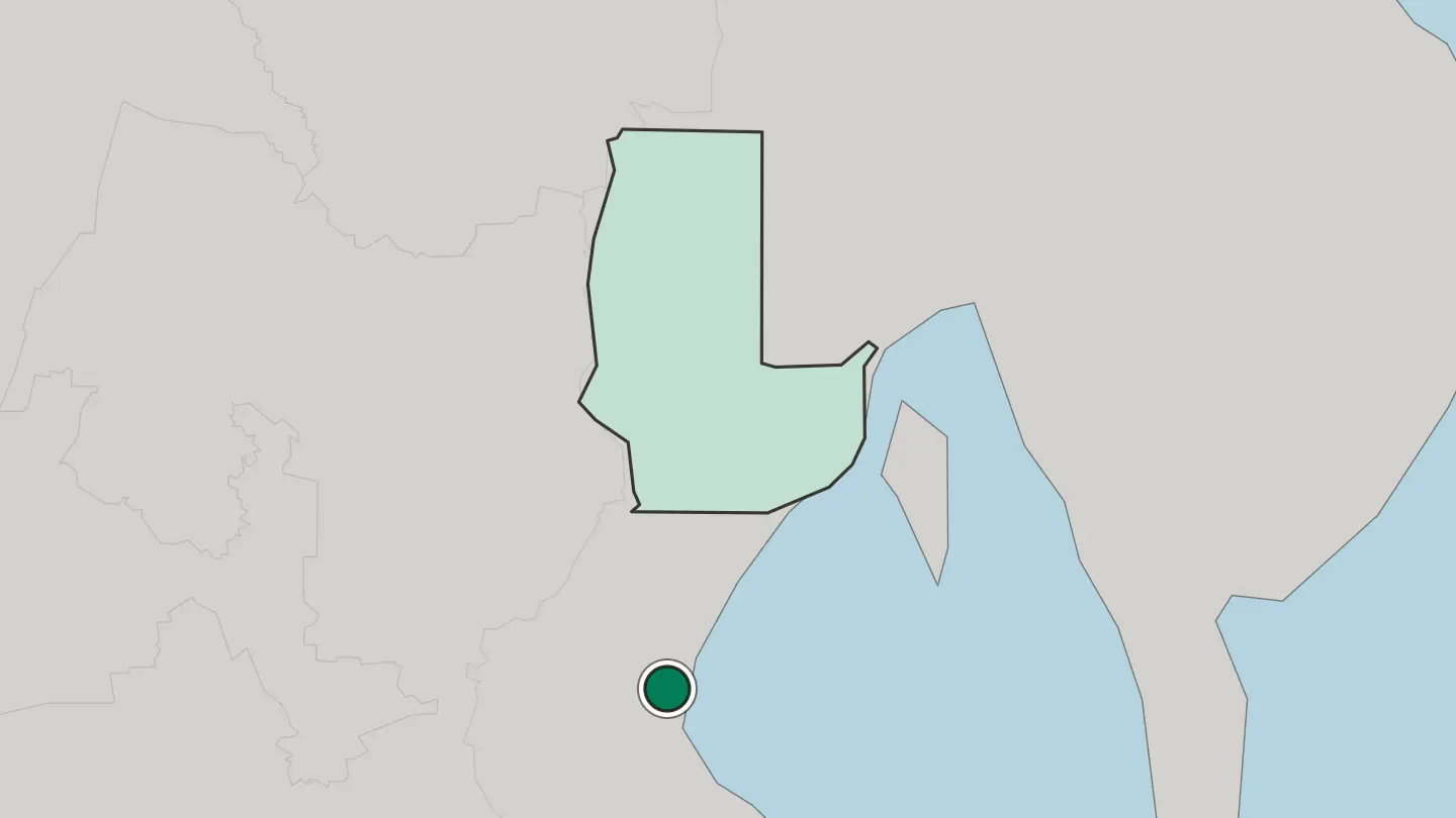 Map of Digos in Philippines