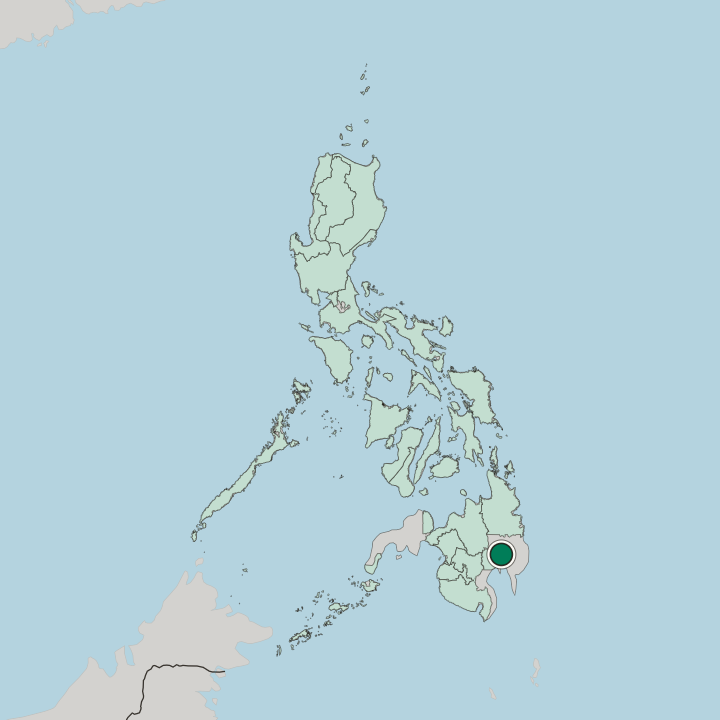 Map showing Magugpo Poblacion — In Philippines
