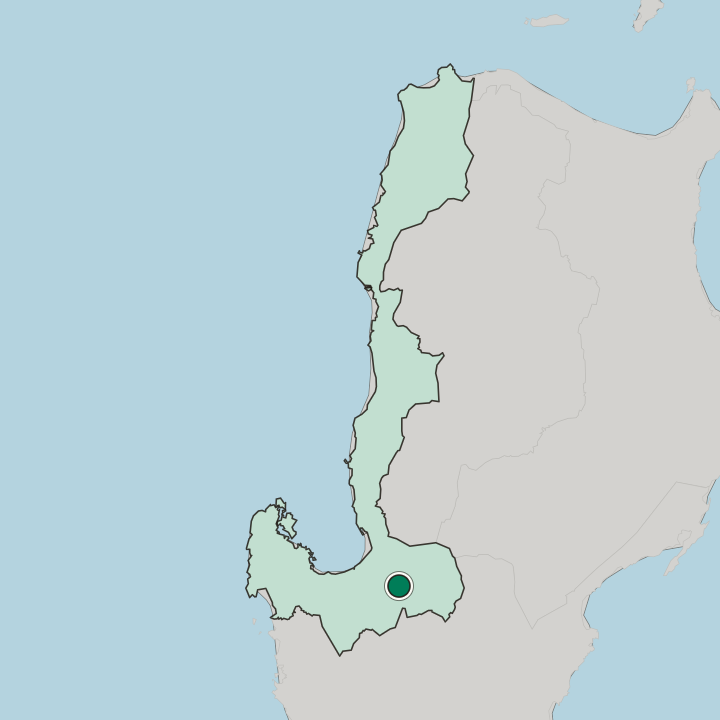 Map showing Urdaneta — In Ilocos