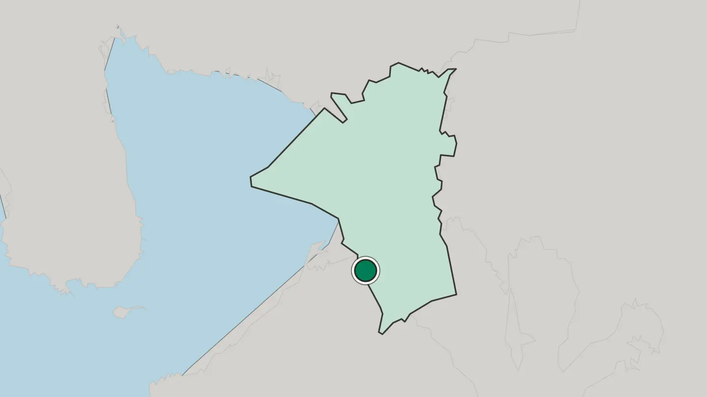 Map of Las Piñas in Philippines