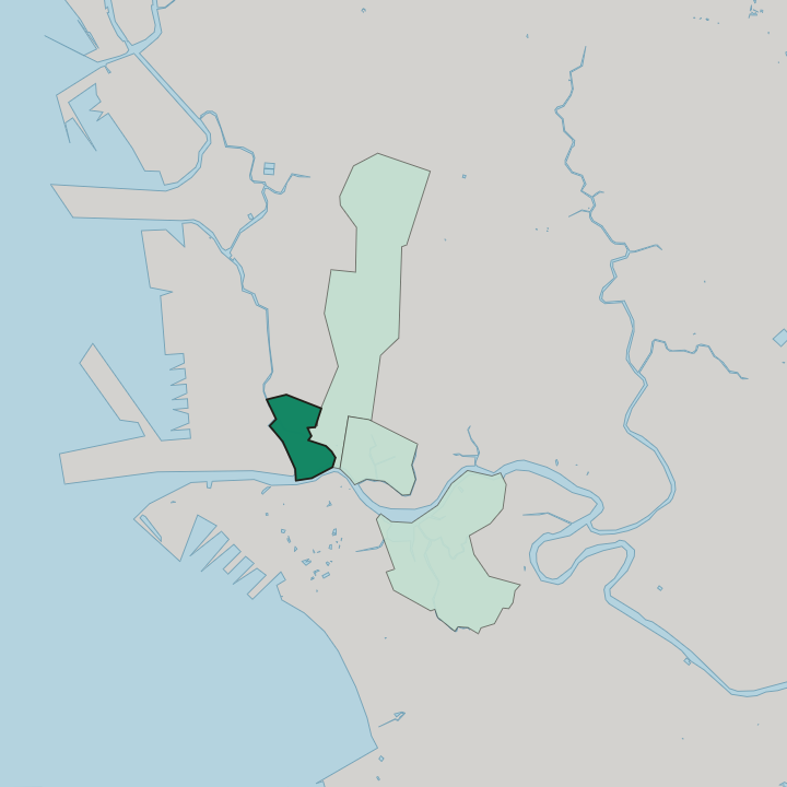 Map showing Binondo — In Manila