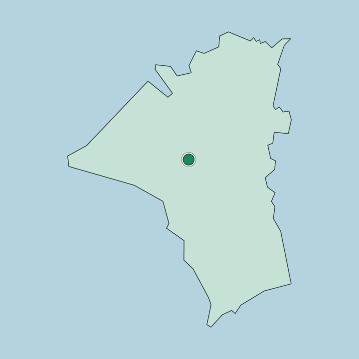 Map showing Manila — In National Capital Region