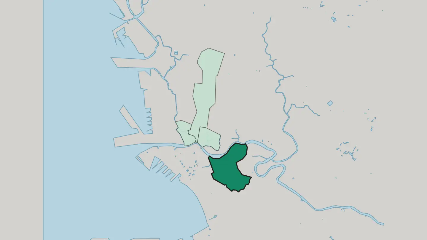 Map of Paco in Manila