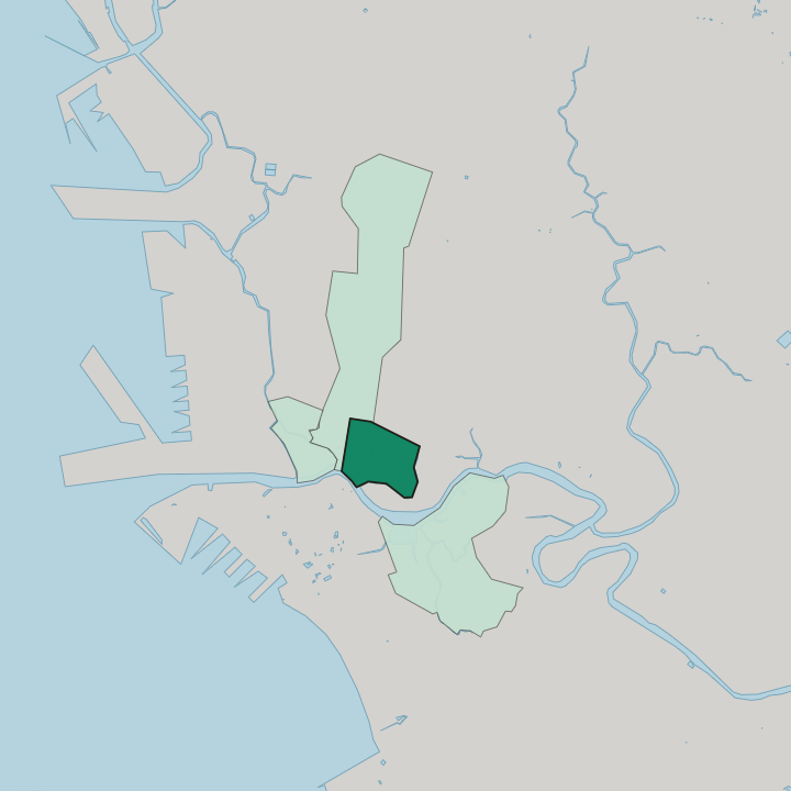 Map showing Quiapo — In Manila