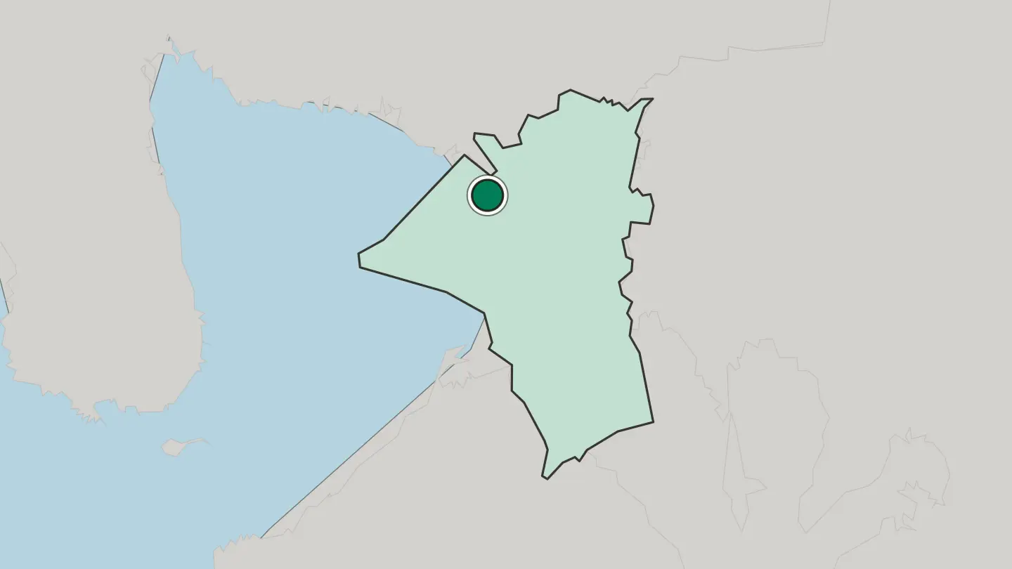 Map of Navotas in Philippines