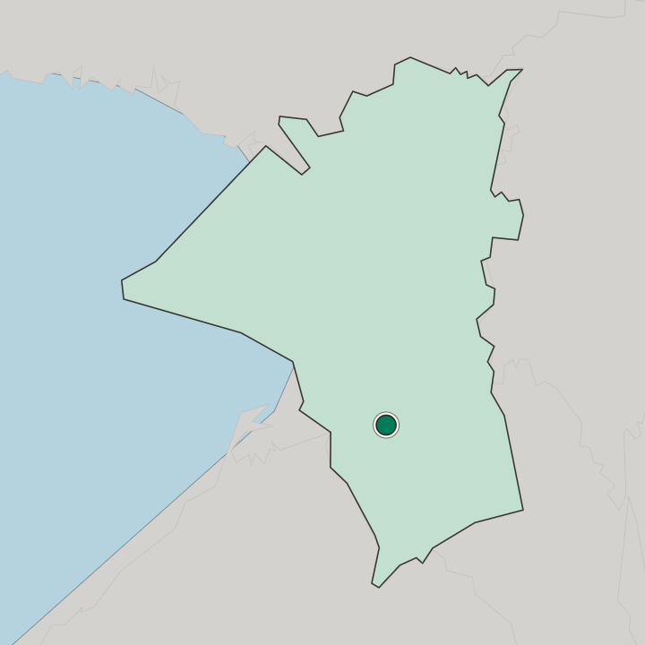 Map showing Paranaque City — In National Capital Region