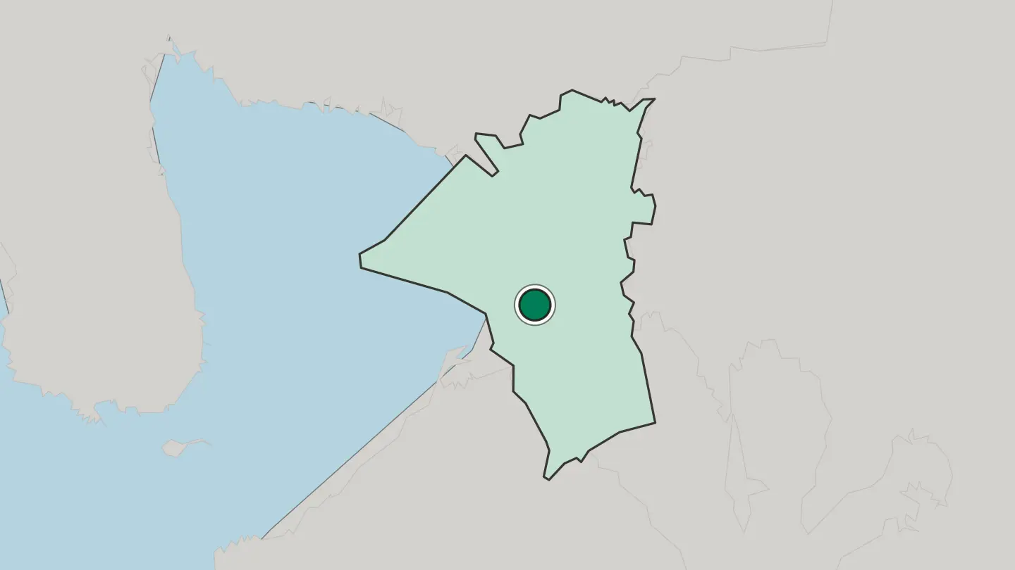 Map of Pasay in Philippines