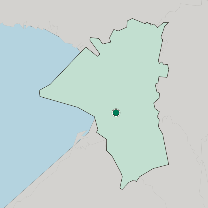 Map showing Pasay — In National Capital Region