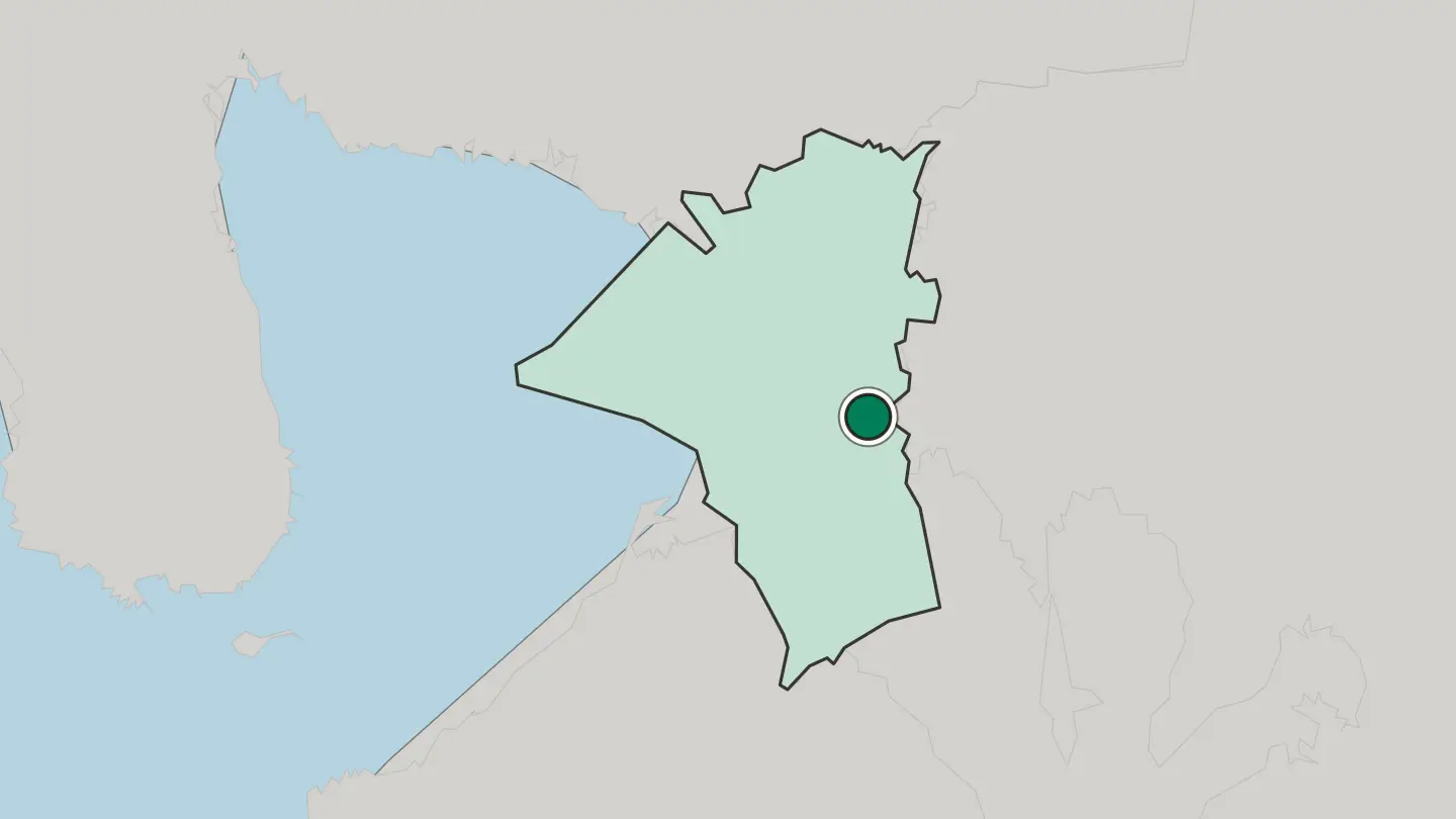 Map of Pasig City in Philippines