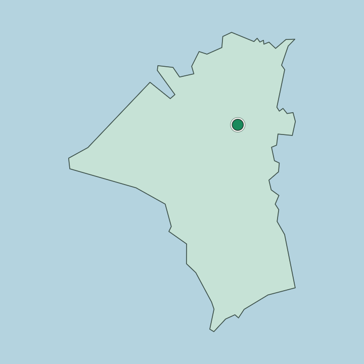 Map showing Quezon City — In National Capital Region