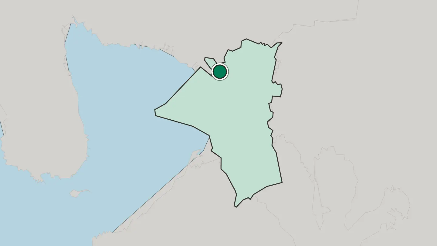 Map of Valenzuela in Philippines