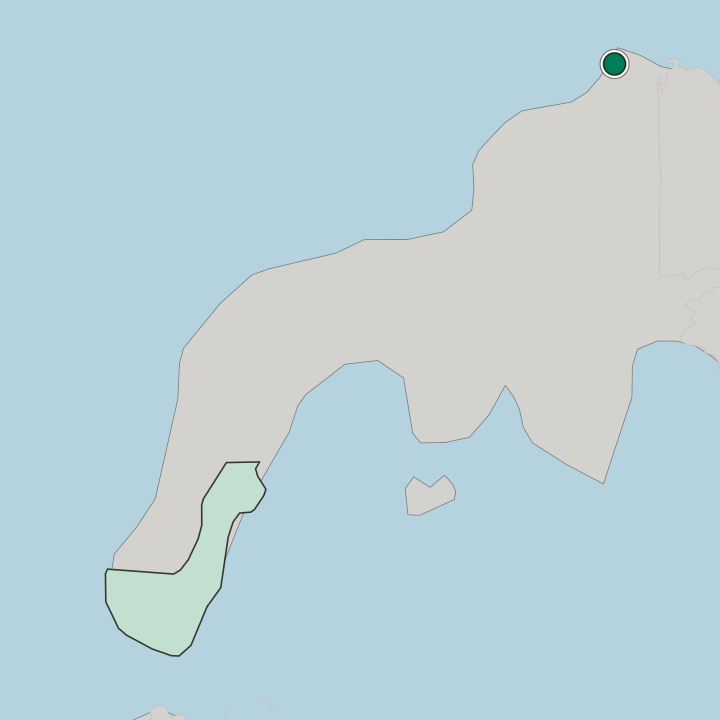 Map showing Dapitan — In Zamboanga Peninsula