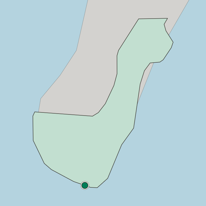 Map showing Zamboanga — In Zamboanga Peninsula