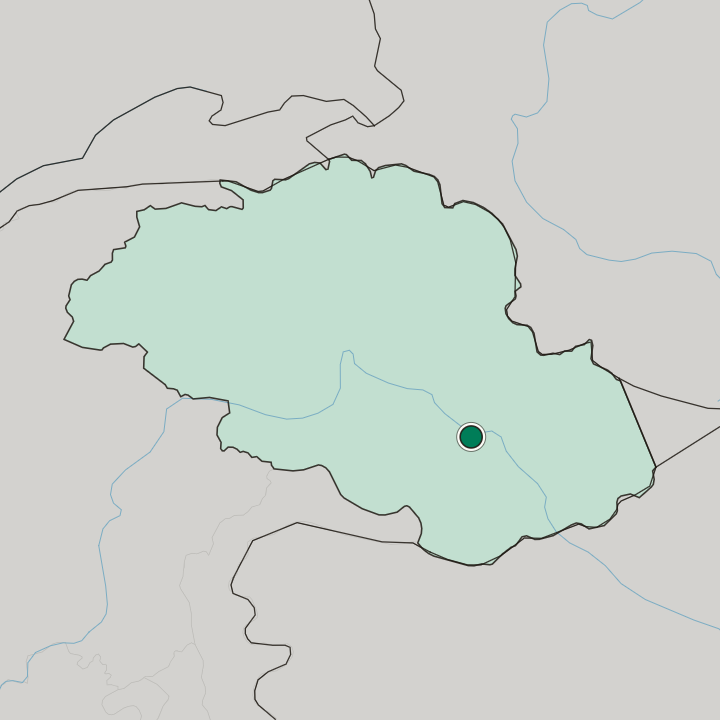 Map showing Skardu — In Gilgit-Baltistan