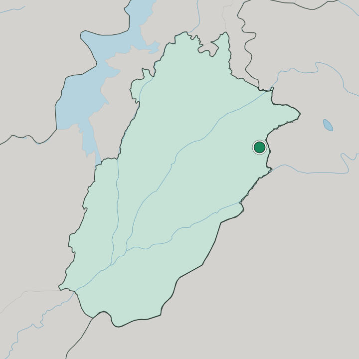 Map showing Bahria Town — In Punjab Province